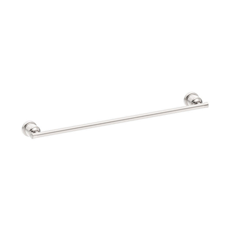 Nero York Single Towel Rail 600mm BN