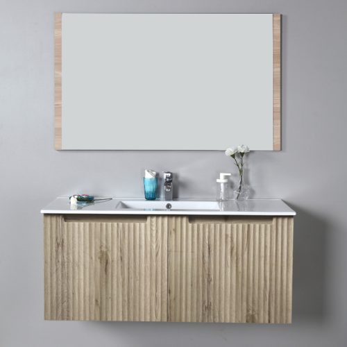 Aulic Calder Wall Hung Vanity with Crystal Ceramic Top