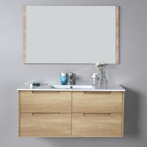 Aulic Moreno Wall Hung Vanity with Crystal Ceramic Top