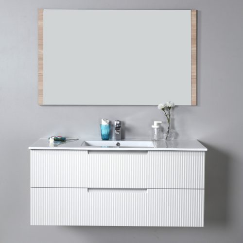 Aulic Verona Mark II Wall Hung Vanity with Crystal Ceramic Top