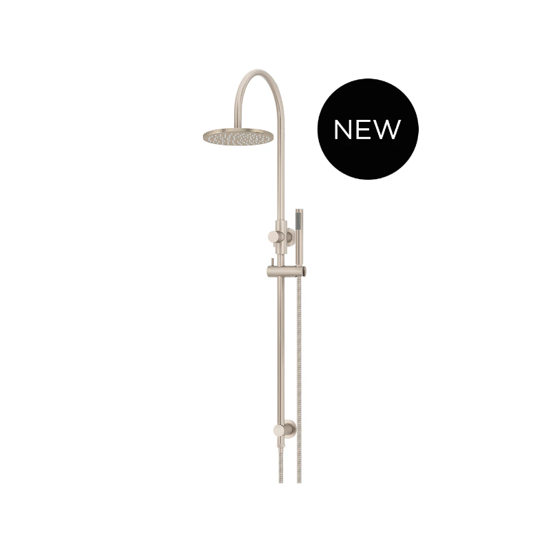 meir-round-gooseneck-shower-set-with-200mm-rose-single-function-hand-shower_Champagne
