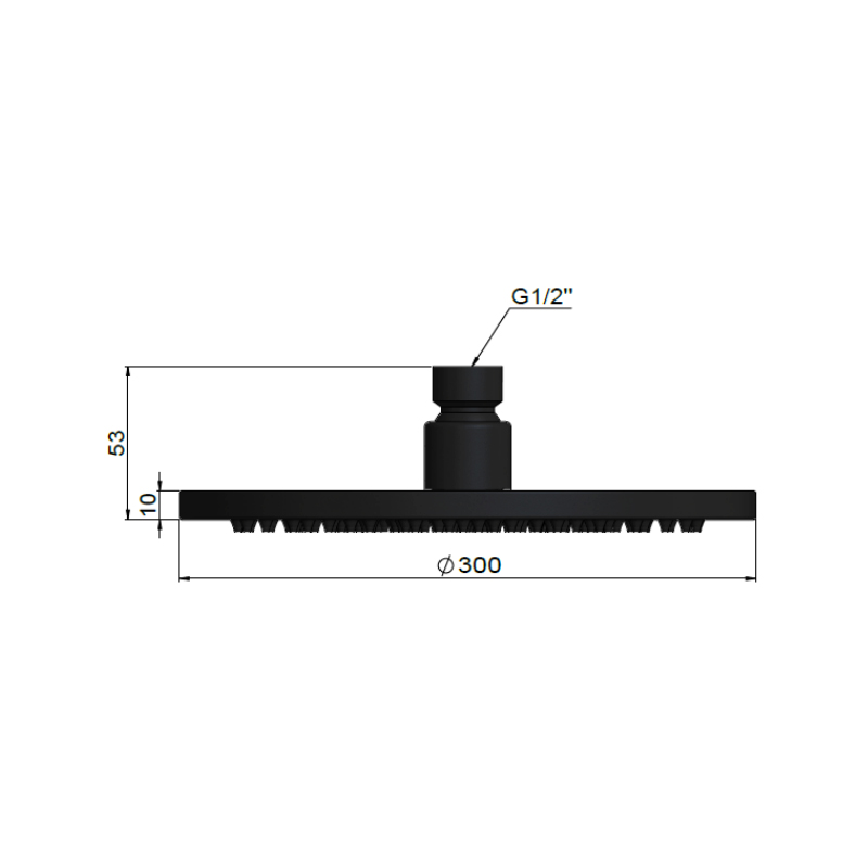 meir-round-shower-rose-300mm_specs