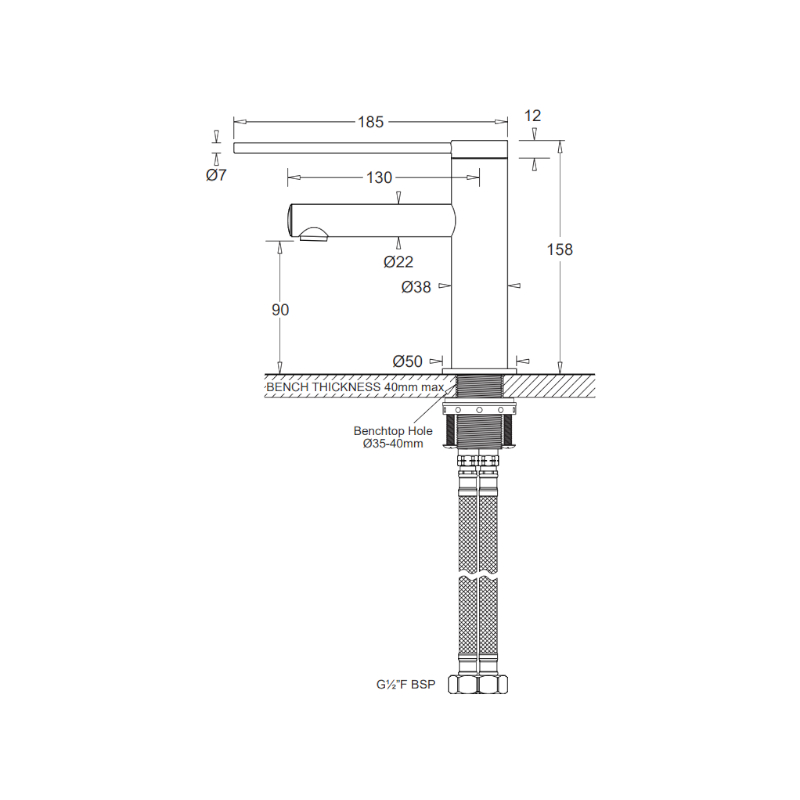 JTV121CHL Specs