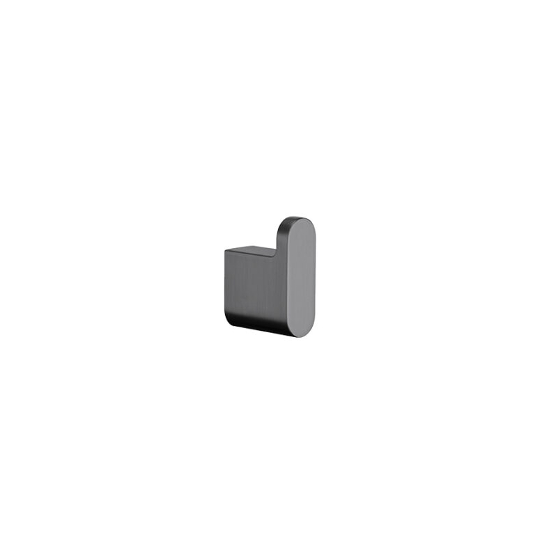 buk-kompakt-rund-robe-hook_Gunmetal_BK306-BGM
