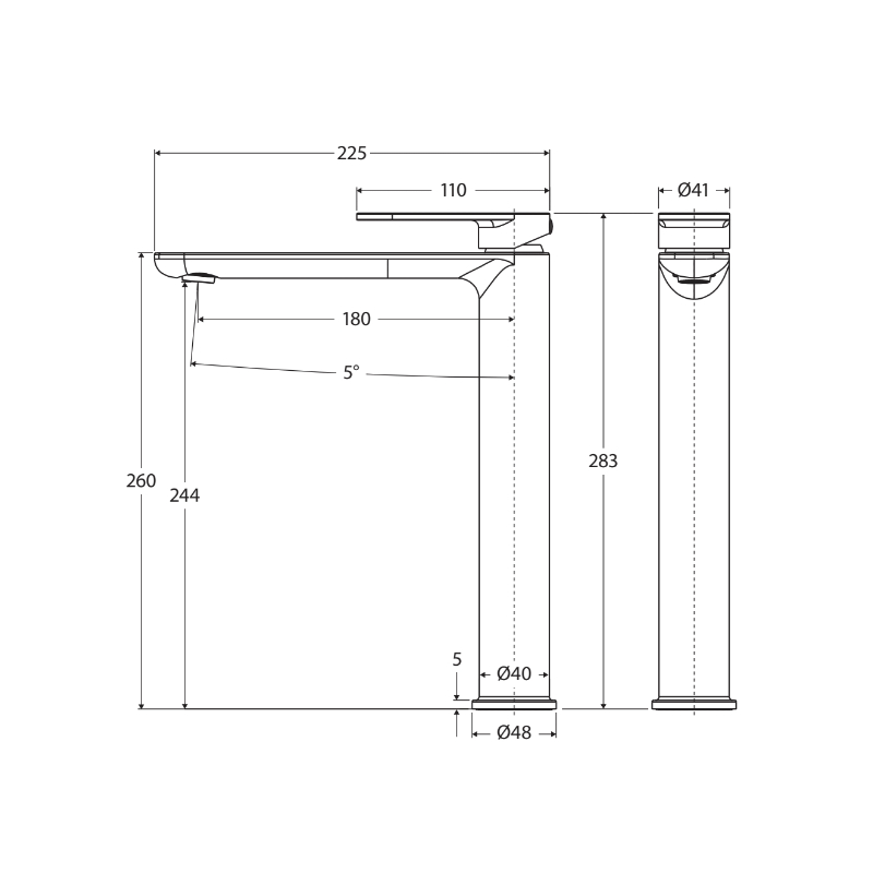 fienza-empire-slim-cold-start-tall-basin-mixer_specs
