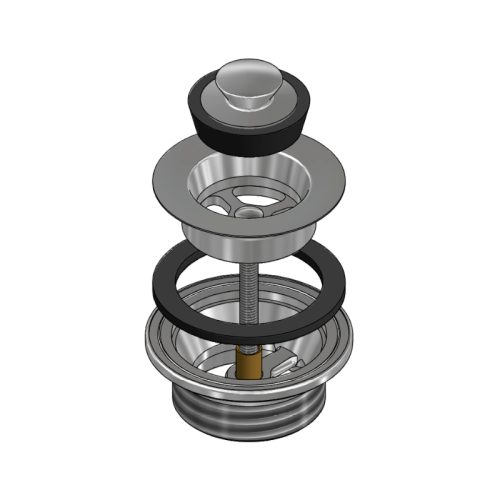Ram 32/40mm 2 Part Basin Waste with Bowen Stopper