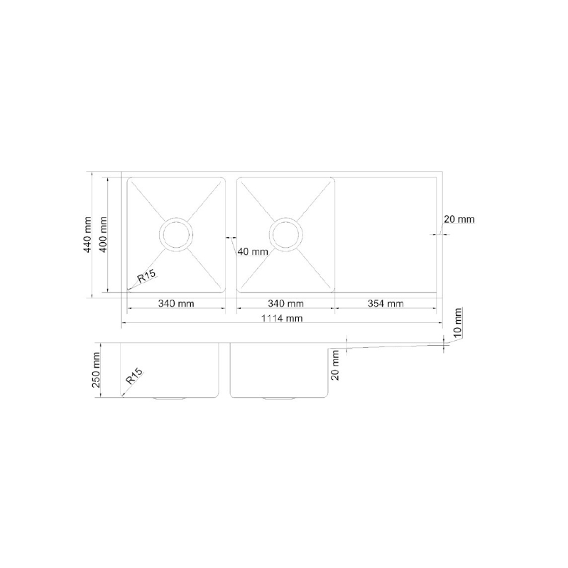 Best BM_BKS-HA11144D_Atlas_Handmade_Kitchen_Sink_Specs