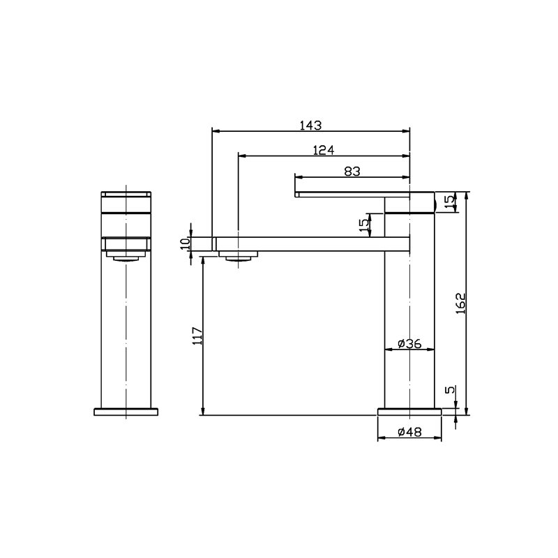 Impressions_Evie_Basin_Mixer_IME1-CP_Specs