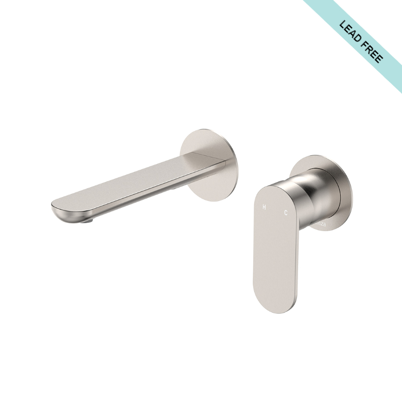 fienza-empire-slim-basin-bath-wall-mixer-set-round-plates-160mm-outlet_234104BN-LF_BrushedNickel