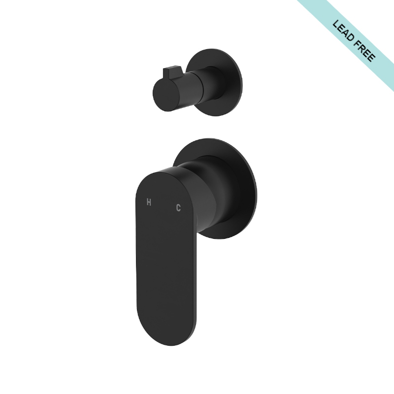 fienza-empire-slim-wall-diverter-mixer-small-round-plates-vertical_234102B-4-LF_MatteBlack