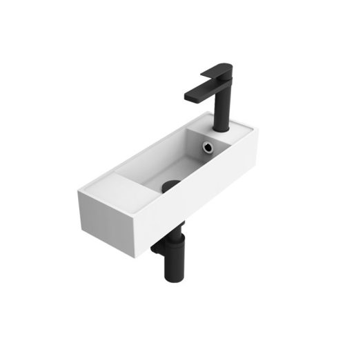 ADP Eon Wall Basin Gloss White (Duraform)