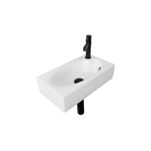 ADP Humphrey Wall Hung Basin Gloss White