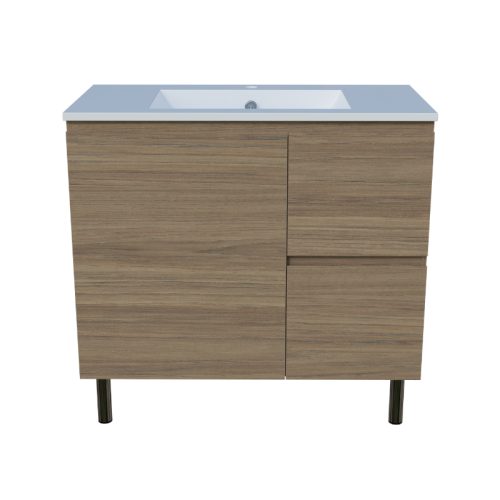 Timberline Nevada Vanity On Legs Cabinet With Alpha Ceramic Top