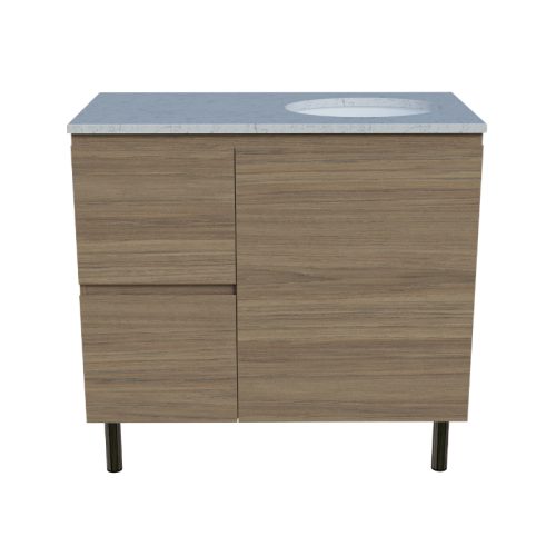 Timberline Nevada on Legs Vanity With Silk Surface Top & Under Counter Basin