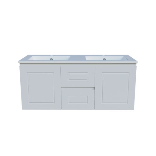 Timberline Nevada Classic Vanity Wall Hung Cabinet With Alpha Ceramic Top