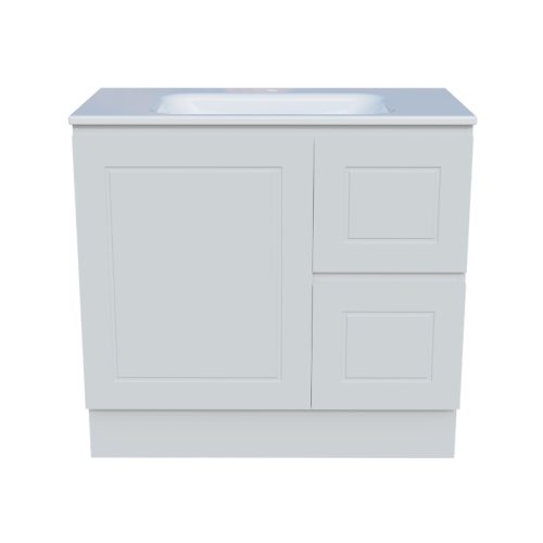 Timberline Nevada Classic Vanity Floorstanding Cabinet With Stadium Mineral Composite Top