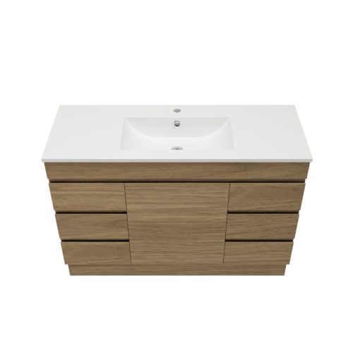 Timberline Bargo Floorstanding Vanity With Alpha Ceramic Top