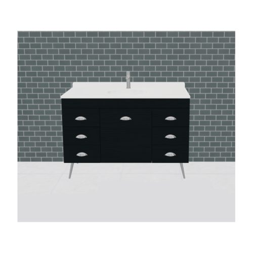 Timberline Bargo on Legs Vanity With Silk Surface Top & Under Counter Basin