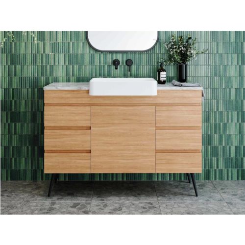 Timberline Bargo on Legs Vanity With Regal Mineral Composite Top