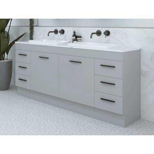 Timberline Bargo Floorstanding Vanity With Regal Mineral Composite Top