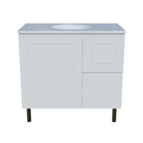 Timberline Nevada Classic on Legs Vanity With Silk Surface Top & Under Counter Basin