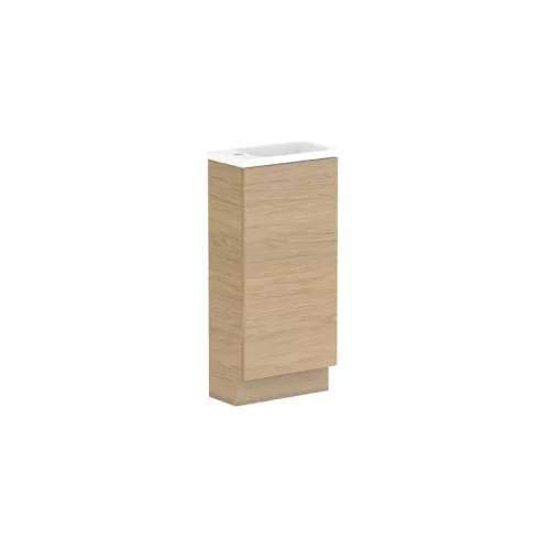 ADP Glacier Lite Mini 400mm Floor Mount Vanity with Cast Marble Top