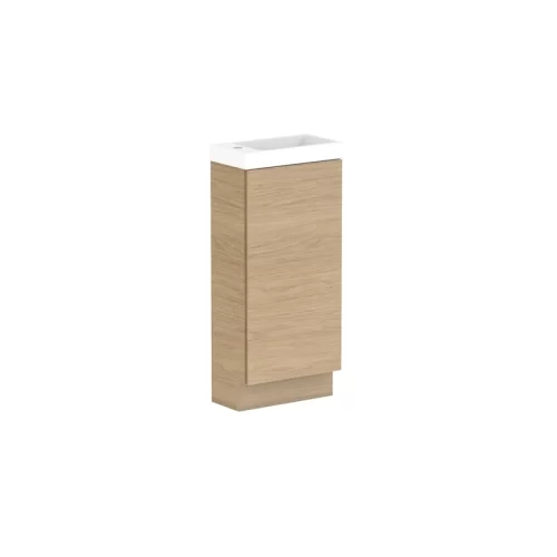 ADP Glacier Pro Mini 400mm Floor Mount Vanity with Ceramic Top