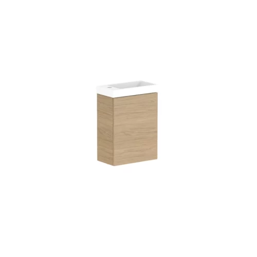 ADP Glacier Lite Mini 400mm Wall Hung Vanity with Ceramic Top