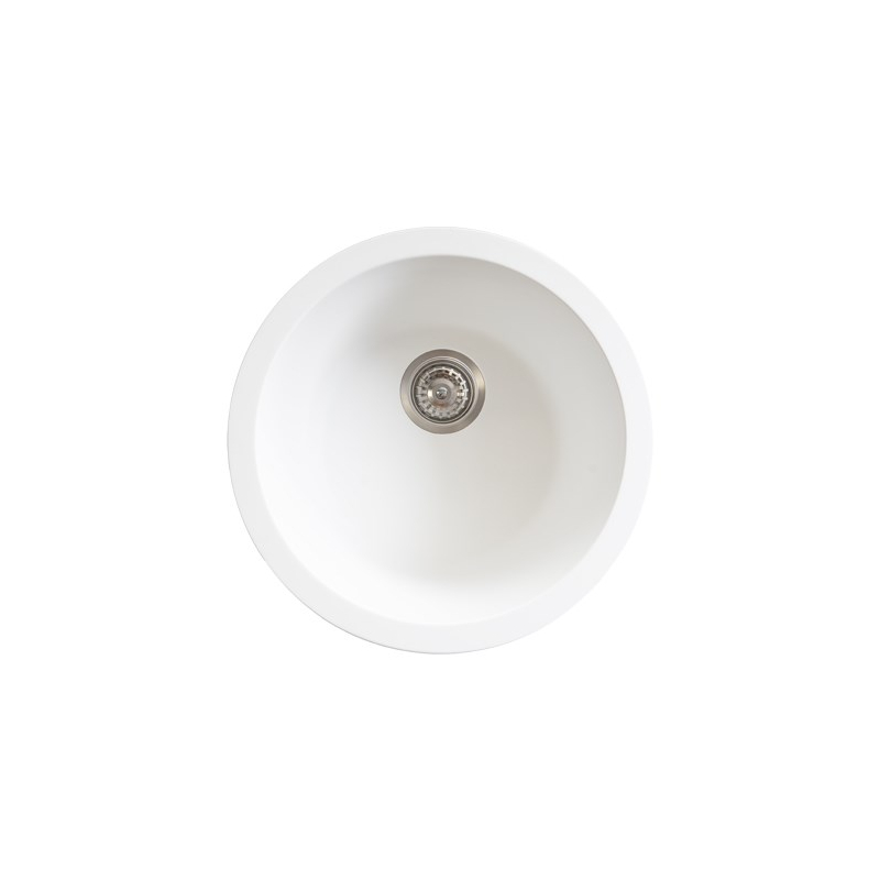 ADP Bellevue Round Sink Matte White