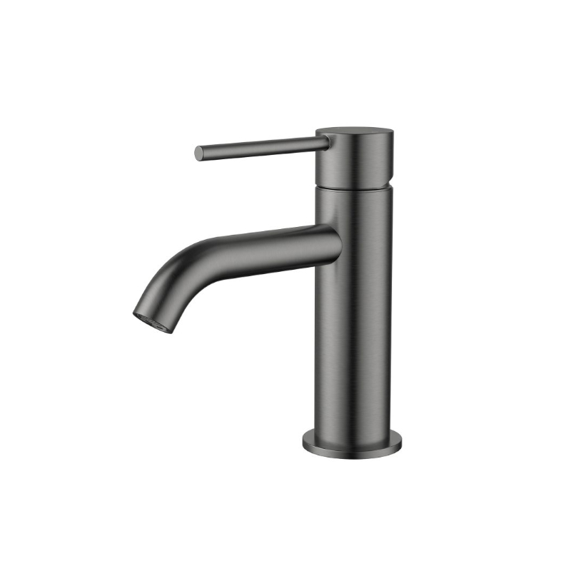 Modern National Star Mini Basin Mixer Curved Spout