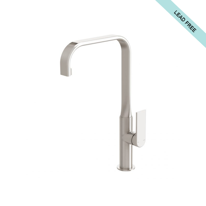 phoenix-teel-sink-mixer-200mm-squareline_BrushedNickel_lead_free