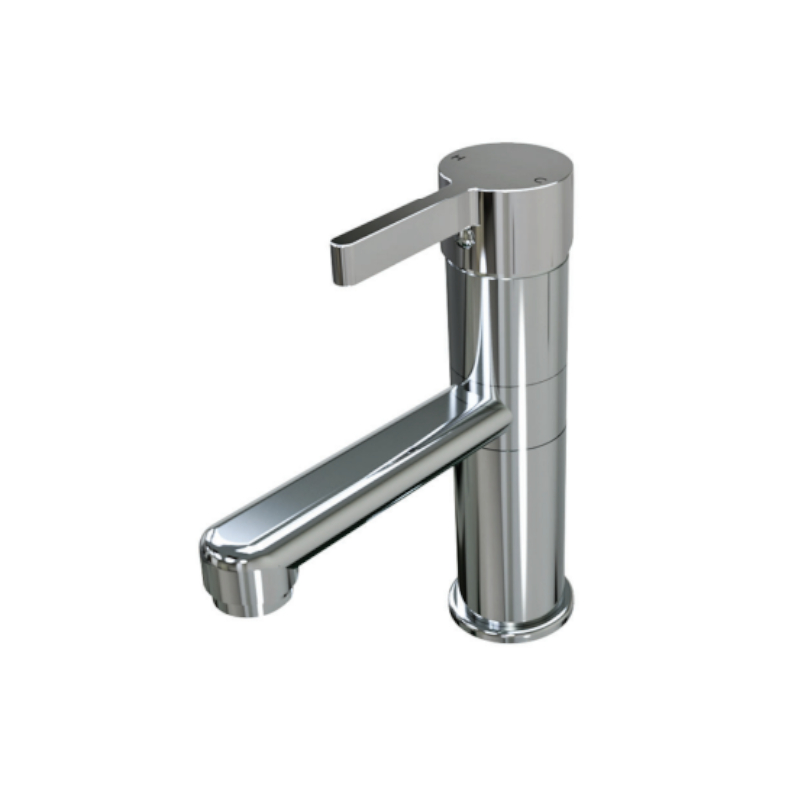 Ram Adero Swivel Medium Basin Mixer - Chrome