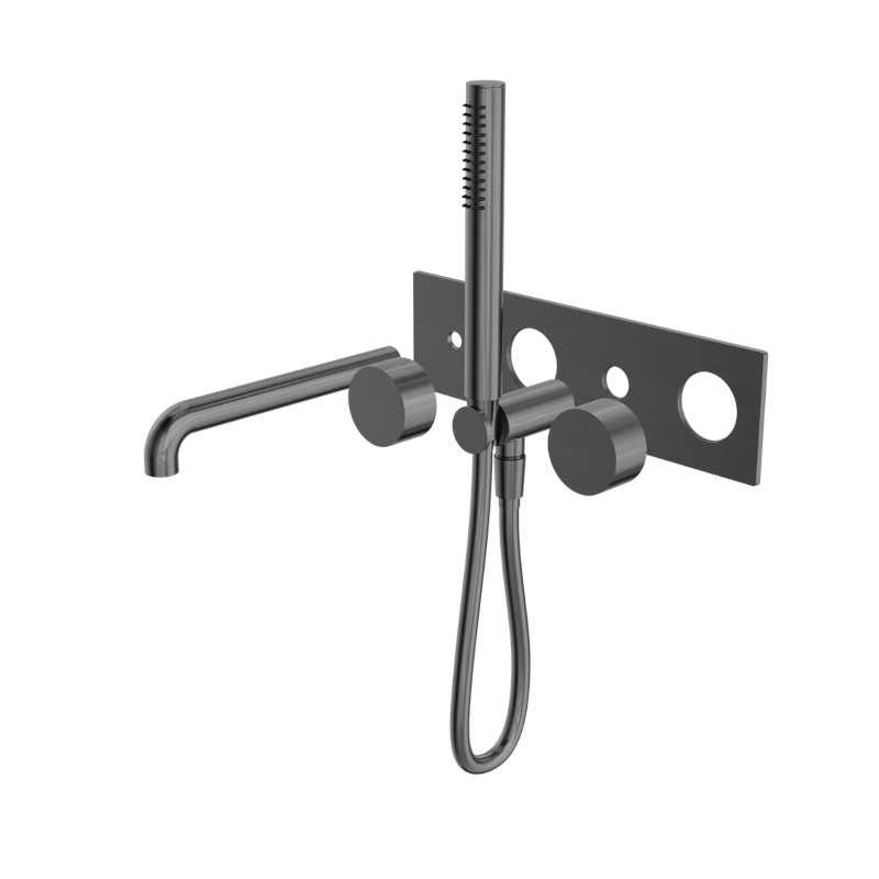 Nero Kara Progressive Shower System With Spout 230mm Trim Kits Only GM