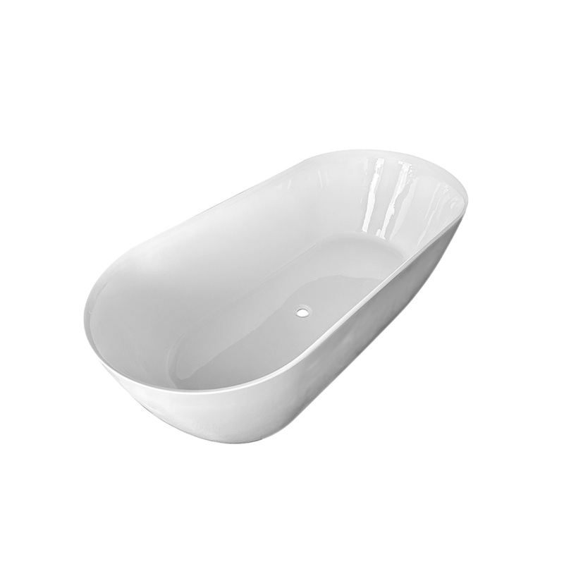 Castano Positano 1700 Freestanding Bath V2 - Gloss White