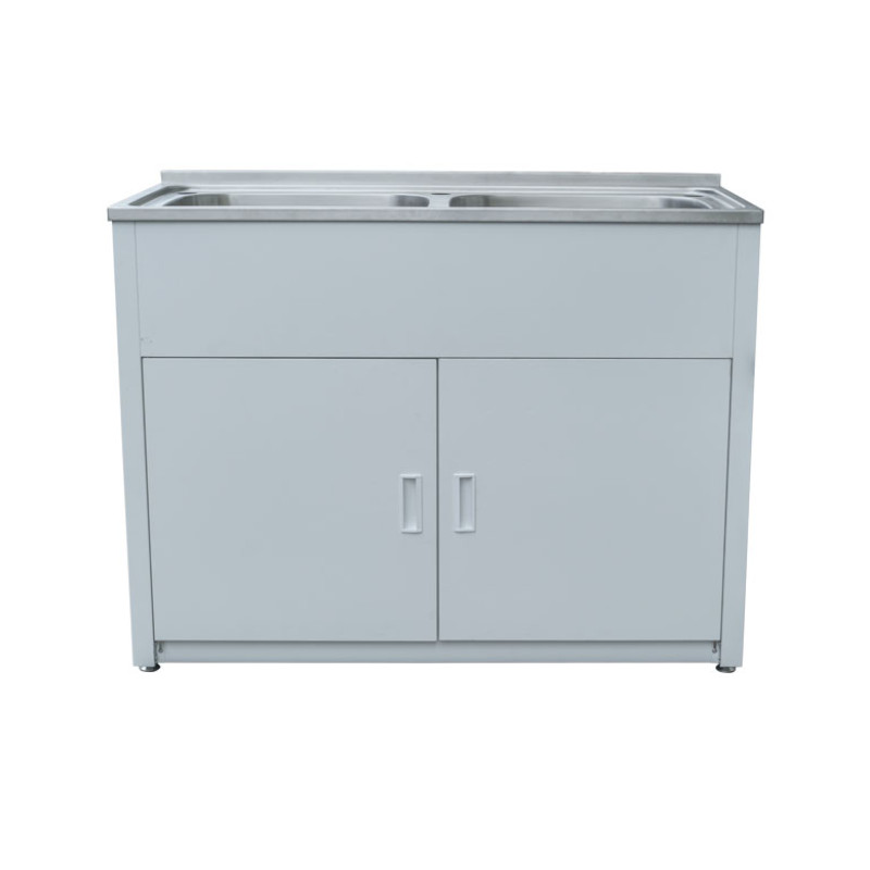 BUK 90L Double Bowl Laundry Tub and Cabinet