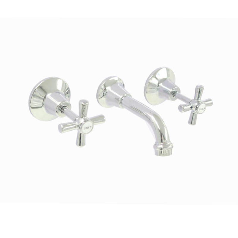 BUK Easy Clean Bath Set Chrome