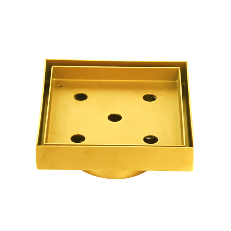 BUK Eckig Smart Tile Waste 80mm Outlet BG