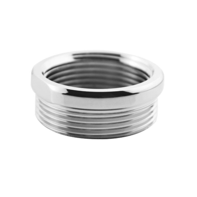 BUK Handel Brass Bottle Trap Coupling Brushed Nickel
