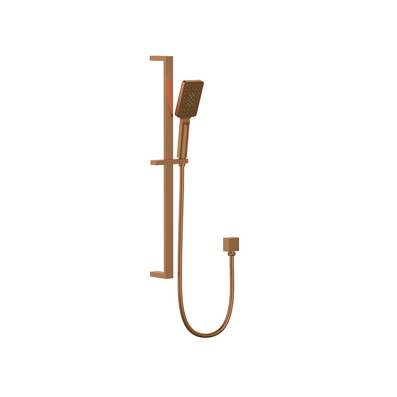 BUK Handel Eckig Multifunction Hand Shower On Rail Brushed Bronze