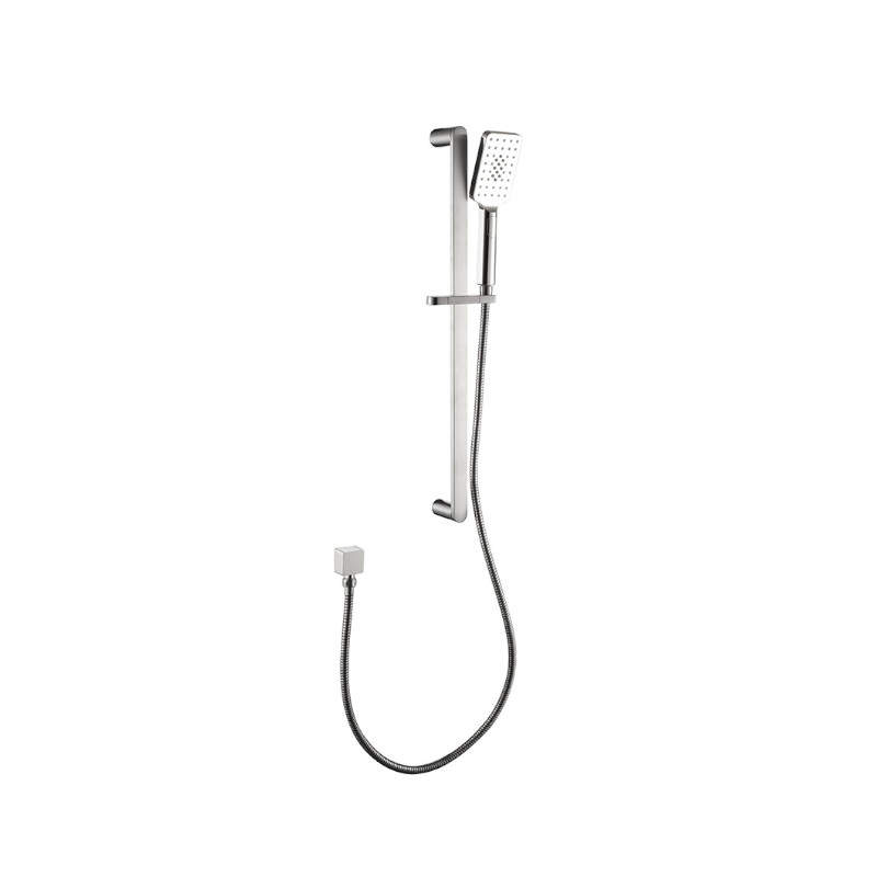 BUK Handel Oval Multifunction Hand Shower On Rail Brushed Nickel