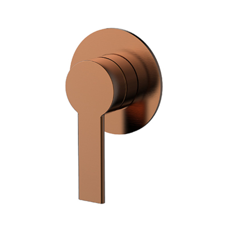 BUK Iris Wall Mixer Brushed Bronze