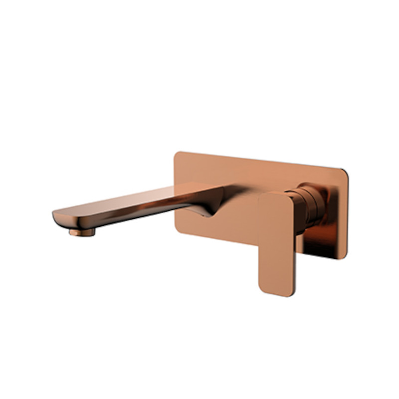 BUK Kasten Basin / Bath Mixer With Spout Brushed Bronze