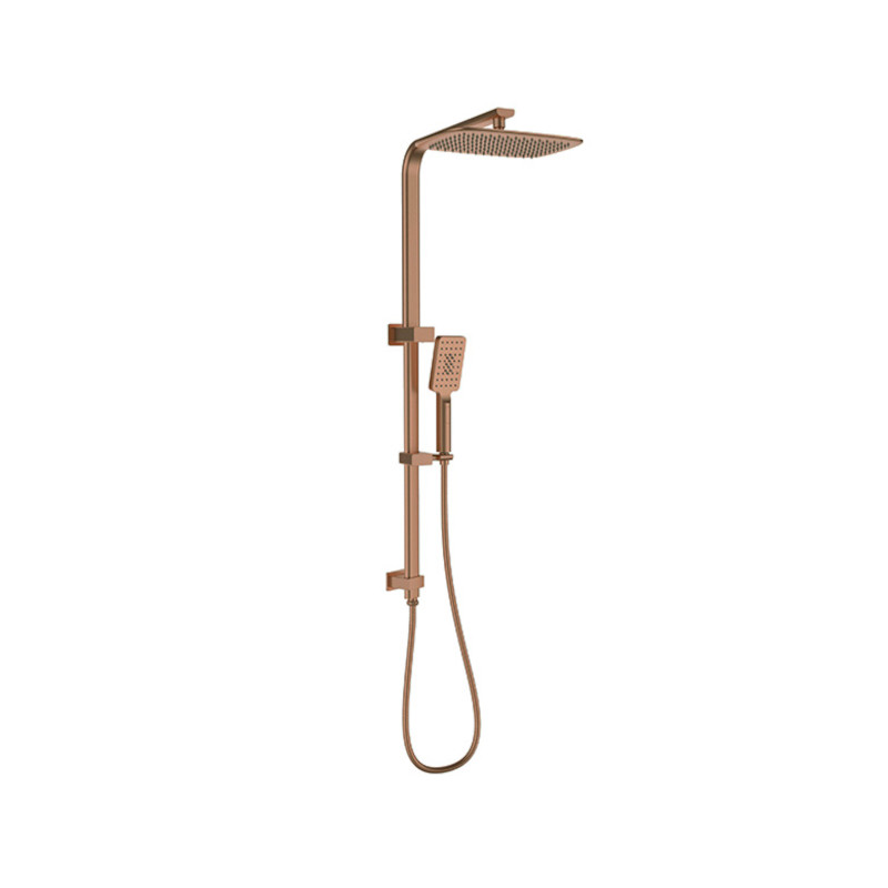 BUK Kasten Combination Shower On Rail Brushed Bronze