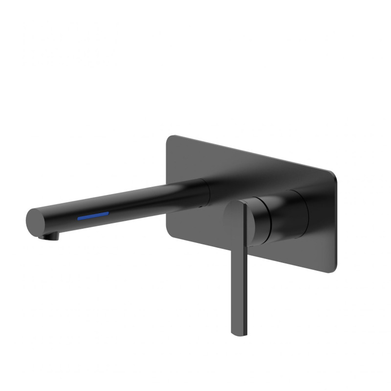 BUK Litcht Bath/Basin Mixer with LED Matte Black