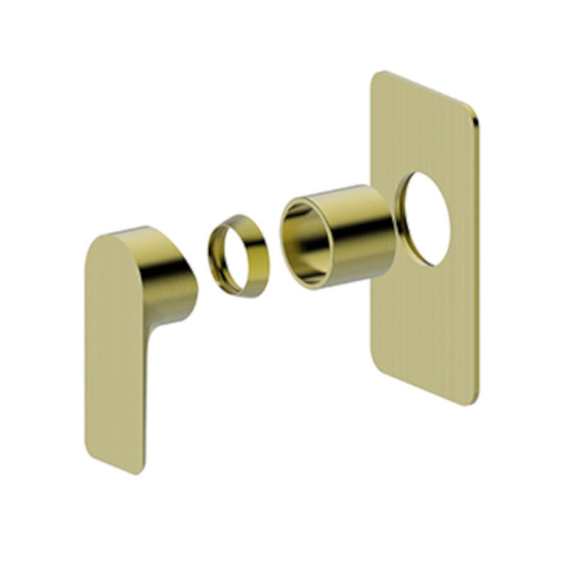 BUK Luxus Shower / Bath Mixer Trim Kit Brushed Gold