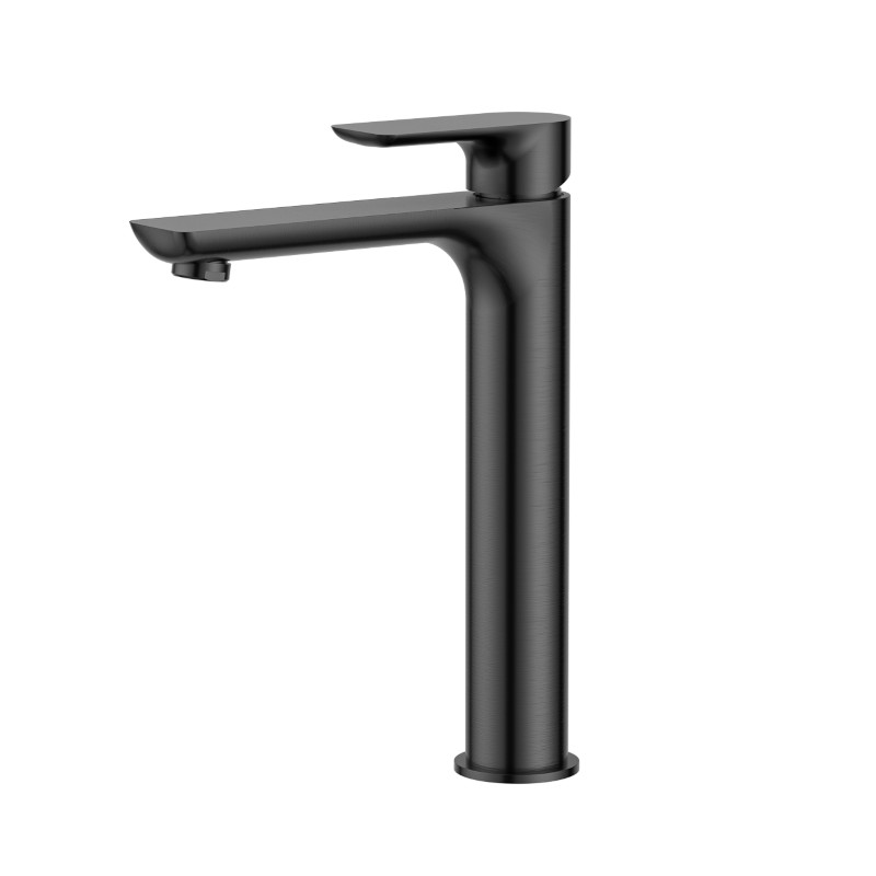 BUK Luxus Tower Basin Mixer Gun Metal