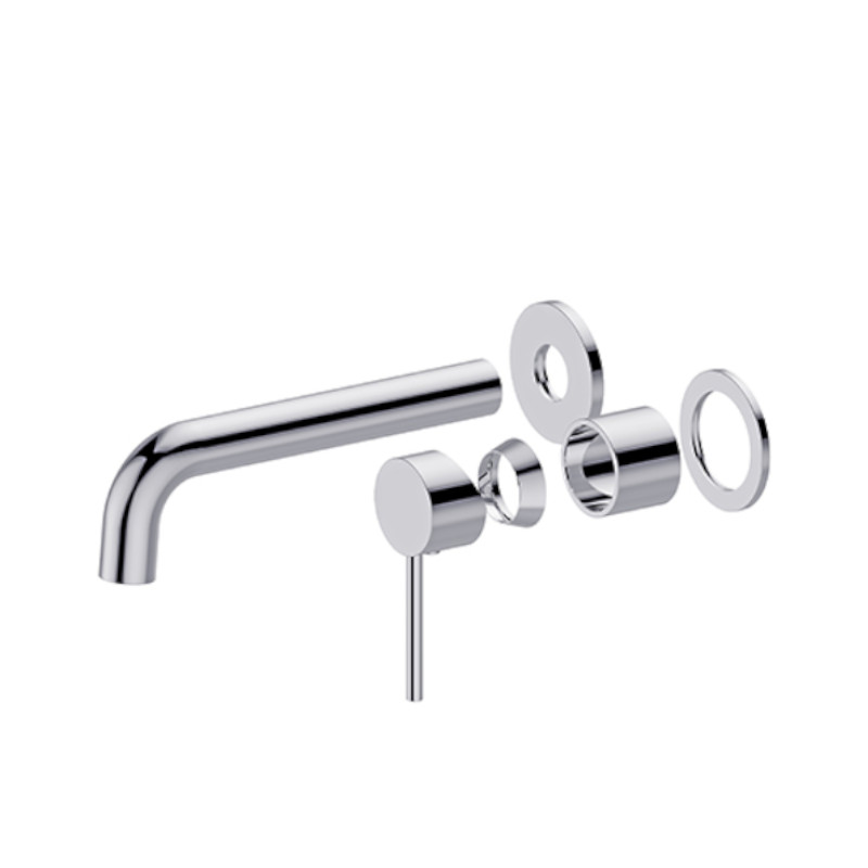 BUK Morgan Rund Wall Basin/Bath Mixer Trim Kit Chrome
