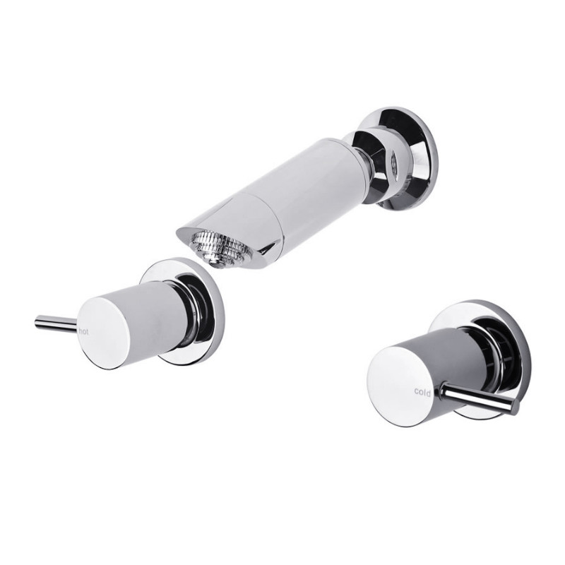 BUK Shower Set - Pin Quarter Chrome