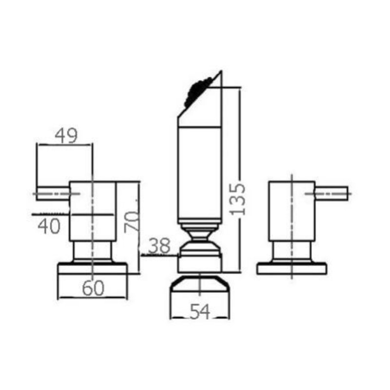 BUK Shower Set - Pin Quarter Specs