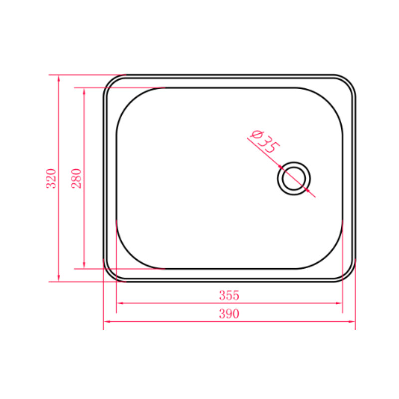 BUK Single Bowl Kitchen Sink with No Tap Hole specs